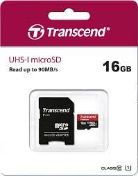 TRANSCEND MEMORY CARD 16GB
